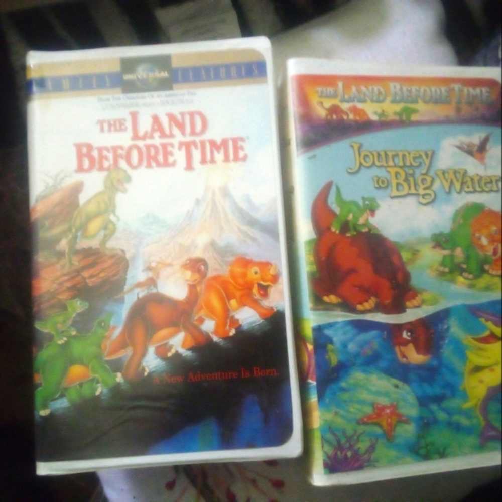 The Land Before Time VHS Tape